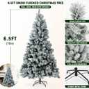 Dazzle Bright 6 FT Smart RGB Pre-Lit Christmas Tree with Remote & APP