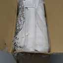 Globon Summer Down Comforter Blanket Queen Size, Extra Lightweight Duvet Insert for Hot Sleepers, Noiseless & Extra Soft, 90x90 inches, 10 Ounce Fill Weight, White