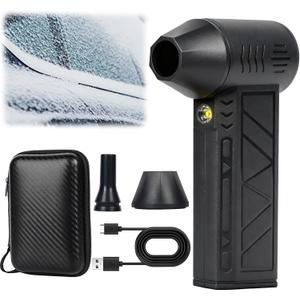 Snow Whiz Turbo Blower, 2026 Upgrade Snowwhiz Turbo Blower with Led,Mini Turbos Snow Blowers, 3 Gear Adjustable Super Power Turbo Breeze Electric Blow for Car for Car,Home,Keyboard,Computer