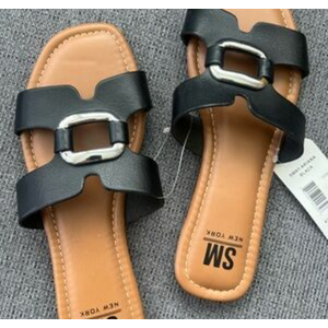 SM New York Women Shoes Black 9