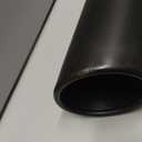 Exhaust Tip 2.5" Inlet, 3" Outlet 12" Overall Length, Premium Stainless Steel with Wear Resistant Black Coating, Rolled Angle Cut, Bolt-On Easy Installation, for Truck Diesel Tail Pipe