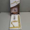 Picture Light Battery Operated, Wireless Art Light for Paintings, Dimmable 5000mAh Recharging Battery Picture Light with Remote Control for Wall, Gallery Dartboard Art Bedroom (Gold-1Pack)