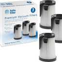 Fette Filter - Dust Cup Filter Compatible with Eureka DCF-10, DCF-14. Compare to Part # 62731, 62396, Pack of 3