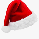 Christmas Santa Hats for Adults, Classic Red Holiday Party Accessories,Large Christmas Hat for Men & Women,Soft Xmas Party Supplies, 2 Pack