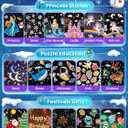 Frozen Toys, 15 Music+16 Films+315 Colors Night Light for Kids, 360+Remote+Cordless Star Projector for Kids Night Light Projector, Princess Toys for Girls Room Decor, Princess Gifts Frozen Gifts