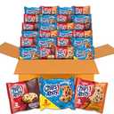 CHIPS AHOY! Cookies Variety Pack, Original Chocolate Chip, Chewy Chocolate Chip with Reese's Peanut Butter Cups & Chewy Hershey's Fudge Filled Soft Cookies, 50 Snack Packs By 14 FEB2026