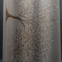 Abstract Canvas Wall Art Decorations White Brown Tree Wall Art 24" X 48"