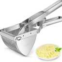 Potato Ricer, Sopito Stainless Steel Potato Masher for Commercial and Home Use (11.5 x 3.35 x 3.39 inches, Silver)