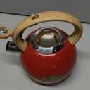 Tea Kettle for Stovetop, 2.1 Quart Loud Whistle Stovetop Teapots,Food Grade Stainless Steel Tea kettles for Stove Top with Anti-hot Ergonomic Handle,Suitable for All Heat Sources