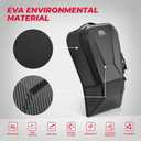 Kemimoto X3 Bag Upgraded X3 Storage Bags Center Shoulder Console Box Between Seat Storage Compatible with Can Am Maverick X3 MAX XRS XDS Turbo R RR 2017 2018 2019 2020 2021 2022 2023