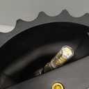 Pink Resin Modern LED Wall Sconces Wall Lighting Set of 2, Indoor Hardwired Wall Mount Light Fixtures Lamp Up and Down for Living Room Bedroom Hallway Dining Room