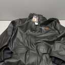 Helly-Hansen Workwear Gale Mens Waterproof Rain Jacket - Heavy-Duty PU Polyester Windbreaker - Packable Hood & Hem (X-Large, 990 Black)