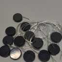 15 PCS Wire Lead Type 3V On/Off Switch Cover CR2032 Coin Button Plastic Holder Case Box