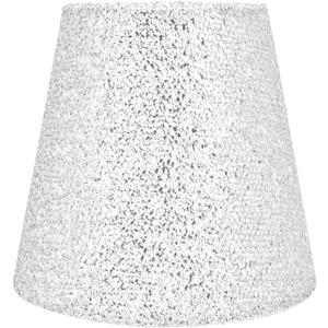 Fabric Lampshade Lamp Shades Sequin Cloth Art Lampshade Floor Light Decorative Lamp Shade Cover Retro Floor Light Shade Table s Cylinder Ceiling Lamp E27 Iron