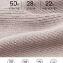 ZESICA Women's Fall Mock Neck Cropped Sweaters 2026 Long Sleeve Soft Ribbed Knit Pullover Tops Winter Fashion Outfits (Beige, S)