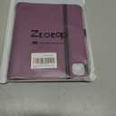 ZtotopCases for iPad Pro 11 Inch Case (M5) 2025/ (M4) 2024 - PU Leather Smart Cover, with Auto Wake/Sleep, Multiple View Angles, Hand Strap & Pocket - Purple
