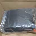 QH.HOME 550D Pool Cover 24 ft Round Above Ground [Upgraded Tear Resistant & Quadruple Windproof] wth Pre-Installed Patented Winch and Rope-Snug Fit & Waterproof Protection