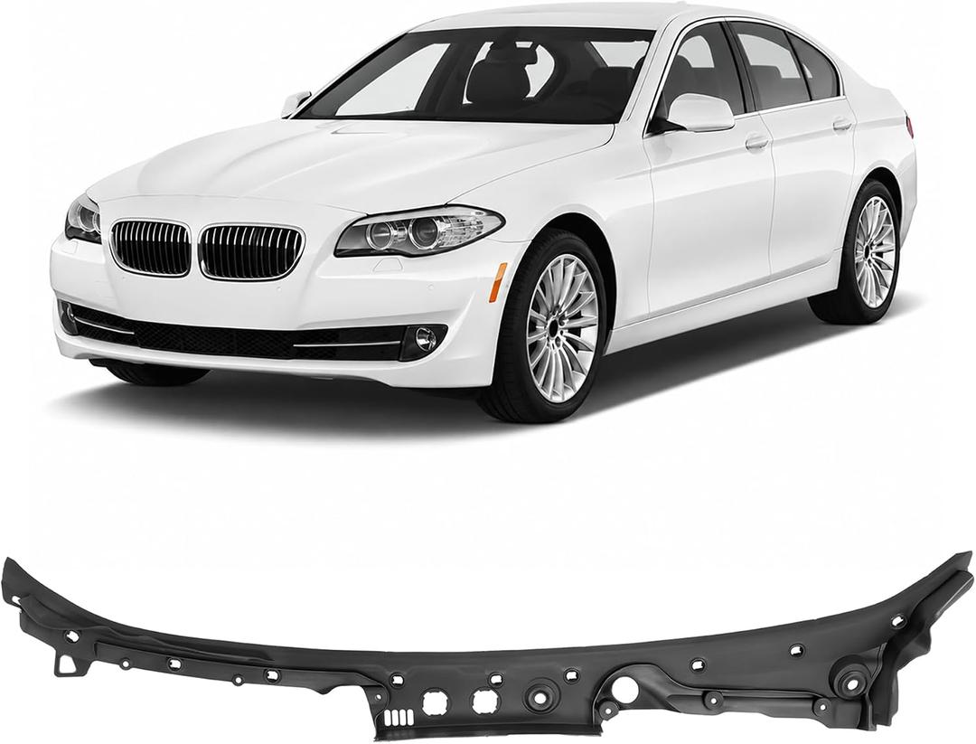 ALMULOO Windshield Wiper Cowl Panel Compatible with 11-16 528i 535i/d 550i