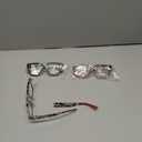 miyya Stylish Reading Glasses for Women, Cheaters Eyeglasses, Oversized Blue Light Readers, Fashion Eye Glasses (Black + Tortoise + Gray Leopard)