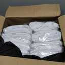 12 Pack Round Tablecloth 120 Inch Cloth White Tablecloth for Round Tables, Washable Polyester Table Cloth Stain and Wrinkle Resistant Decorative Table Cover for Wedding Party Dining Banquet