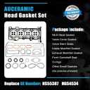 HGS4534 Head Gasket Set 2.0L for Ford Edge 2015-2018, Escape 2017-2019, Fusion 2017-2020, Lincoln MKC MKZ 2017-2020, 2.0L L4 Engine EcoBoost Cylinder Head Gasket Set, Replace HS55387