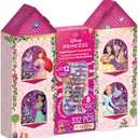 Make It Real: Disney Princess: Castle Style DIY Bracelet Kit - 332 pcs Jewelry Set, Create 12 Bracelets, 8 Exclusive Charms, Girls & Kids Ages 6+