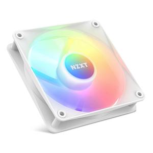 NZXT F120 RGB Core 120mm PWM Fan 3 Pack with Controller White