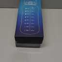 AQUAFIT 64 oz Water Bottle with Time Marker - 2in1 Straw & Chug Lid - BPA Free Big Water Bottle with Straw - Gym Water Bottle with Strap - Water Jug (64 Ounces, Nebula)