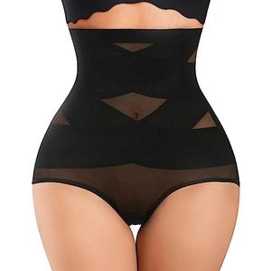 Womens' Tummy Control High Waist Trainer Body Shaper, L