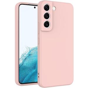 for Samsung Galaxy S22 Case Pink, Scratch Resistant with Soft Touch, Slim Thin Phone Cover for Samsung Galaxy S22