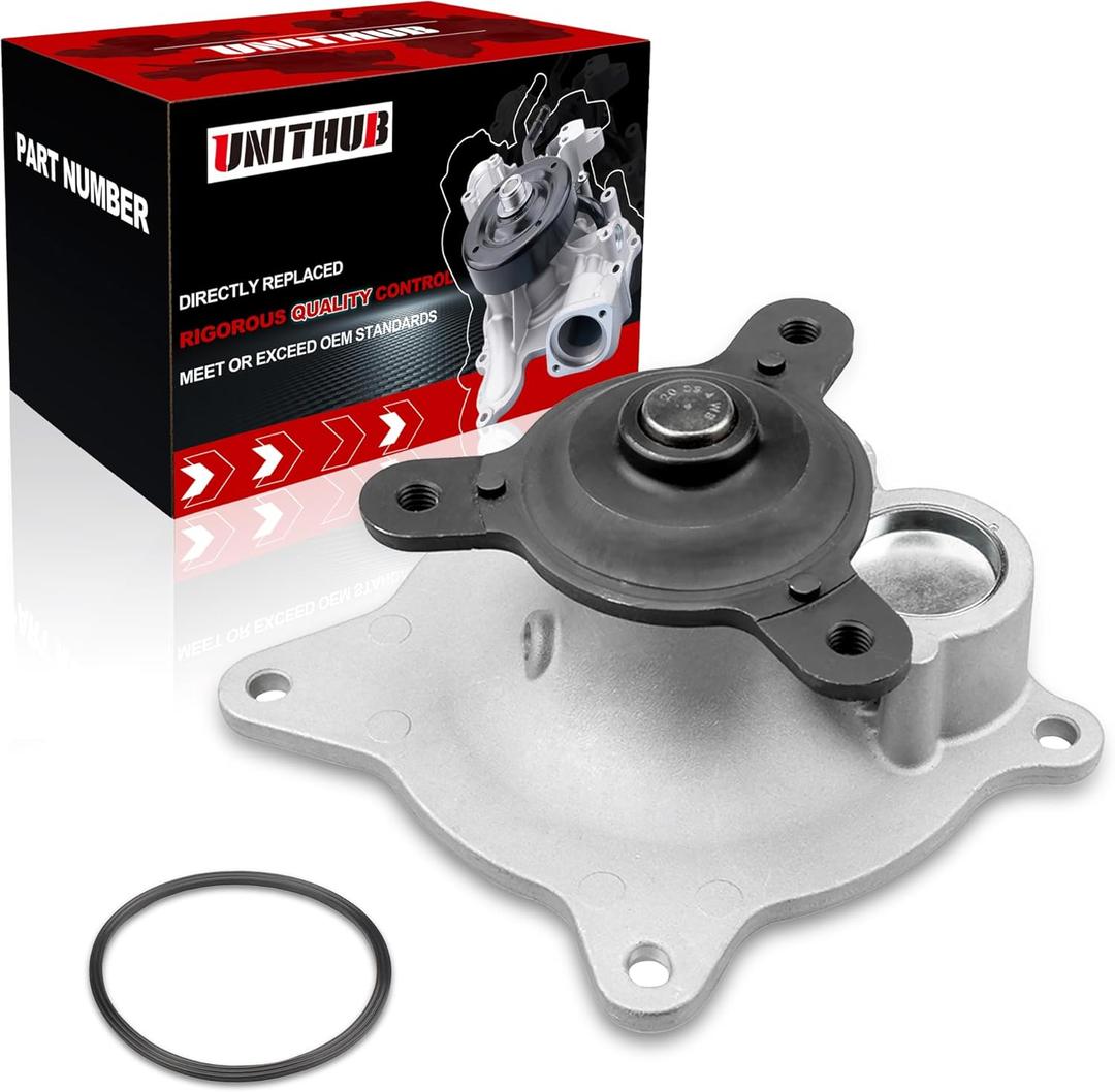 Engine Water Pump Automotive w/Gasket 1204230 42292 Compatible for Chrysler Grand Voyager Town Country Voyager Dodge Caravan Grand Caravan 3.3L 3.8L 2001-2008
