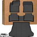 Floor Mats for Toyota Prius 2016-2022,(NOT for Prius c or Prius v),Custom Fit TPE All Weather Protection Floor Liners,Non-Slip Waterproof Cargo Liner,Car Accessories for Toyota Prius Prime