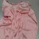 Silk Pajamas for Women Satin Sexy Cami Top (2XL)