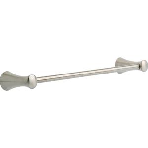 Delta Lahara (1-Pack) 18'' Towel Rack for Bathroom Brilliance Stainless Steel Towel Bar for Bathroom Wall Towel Holder Rod Wall Mounted 73818-SS