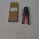 Crimping Tool for Non-Insulated Open Barrel Terminals, AWG22-10 - Ratchet Crimp Tool, Adjustable Force Wire Crimper Tool HS-03BC