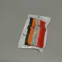 6 Pack Sport Silicone Bands Compatible with Samsung Galaxy Watch 7 40mm 44mm Watch Bands, Soft Silicone Sport Replacement Watch Bands for Samsung Galaxy Watch 7 for Women Men