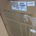 51" Extra Tall Cat Gate 30"-49.27" Wide, Auto Close, Pressure Mounted, for Cats & Small Dogs, Hallway, Stairs, Kitchen, Not Baby Gate,White