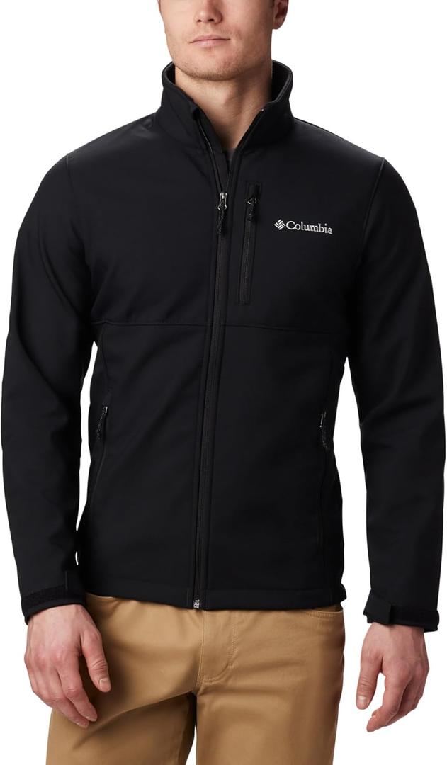 Columbia Men's Ascender Softshell Jacket (X-Large, Black)
