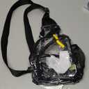 Shrrie Clear Bag for Stadium Events Transparent Crossbody Bag Clear Purse for Women&Men-Stadium Approved, Concerts&Sports
