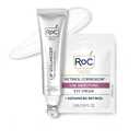 RoC Derm Correxion Lip Volumizer - Lip Plumper Peptide Treatment with Hyaluronic Acid & Vitamin E + Line Smoothing Eye Cream Packette