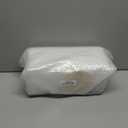 BENECREAT 4.6x12inch Eternal Transparent Flower Glass Cover, Glass Display Dome Cloche Jar with Blanched Almond Solid Wood Base for DIY Flower Craft