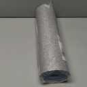 Abyssaly Silver Grey Peel and Stick Wallpaper, Embossed Self Adhesive Gray Contact Paper, Removable Home Decoration Wallpaper Covering for Bedroom Countertop 15.7 Inch X 984.2 Inch