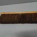 SPARTA Flo-Pac Garage Sweep with Palmyra Bristles, Heavy Duty Broom Head for Indoor and Outdoor Use on Rough Surfaces, 18" Long, 1 Count, Natural