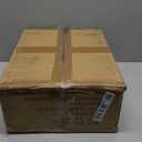 Vanity Stool, Vanity Chair Stools for Makeup Room, Faux Leather Small Makeup Bench, Modern Gold Metal Legs Ottoman Foot Rest for Bedroom Living Room, White & Gold