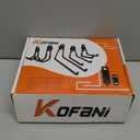 Steel Garage Storage Hooks - 16 Pack Anti-Slip Coating, Heavy Duty Wall Mount Hooks for Hanging Bike, Ladder, Garden Tools (Black)