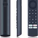 Voice Remote Control for Insignia TV NS-24DF310NA19 NS-32F201NA23 NS-32D510NA19 NS-42F201NA22 NS-43DF710NA19 NS-50DF710NA19 NS-50F301NA24 NS-55DF710NA21 NS-70F501NA22 Replacement