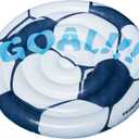 Swimline Inflatable Americana Peace Sign Island Pool Raft (60", Sports (Soccer))