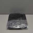 Hsmienk Lunch Box for Men, Large Lunch Bag for Adults Water Resistant Insulated Lunch Bag, Reusable Lunch Box Portable Lunchbox Tote Bag with Adjustable Shoulder Strap for Office Work, Black