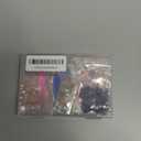 6 Packs (144 Pcs) Press on Nails Short Square Fake Nails Nude False Nails with Designs Ombre White French Tip Pink Brown Glue on Nails Full Cover Glossy Acrylic Stick on Nail for Women Manicure (Style-7)