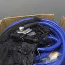 BHB Upgraded 100 FT Heated Water Hose 5/8"ID Compatible With RV -45 ℉ Antifreeze Energy Saving Thermostat RV Accessories, With Storage Bag And 4 Types Of Adapters